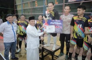 Dinas Perkim Juara Turnamen Futsal Antar OPD Se Tanjung Balai